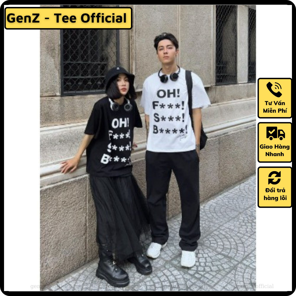 Áo thun Oh Tee, phong cách trẻ trung năng động form rộng nam nữ đủ size