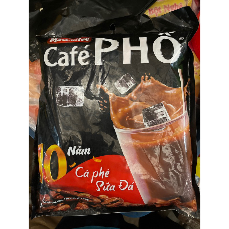 Cà Phê Hoà Tan PHỐ 30gói nhỏ