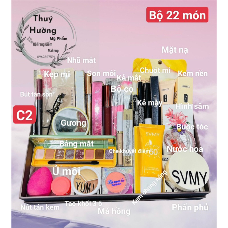 Đầy Đủ Bộ Makeup/Trang Điểm Cá Nhân /Trang Điểm Đi Tiệc