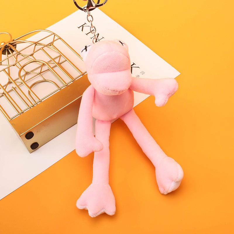 Móc khóa gấu bông treo balo cute móc khóa xe máy thời trang dễ thương