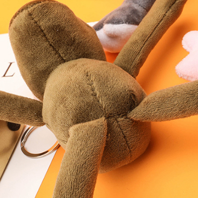 Móc khóa gấu bông treo balo cute móc khóa xe máy thời trang dễ thương
