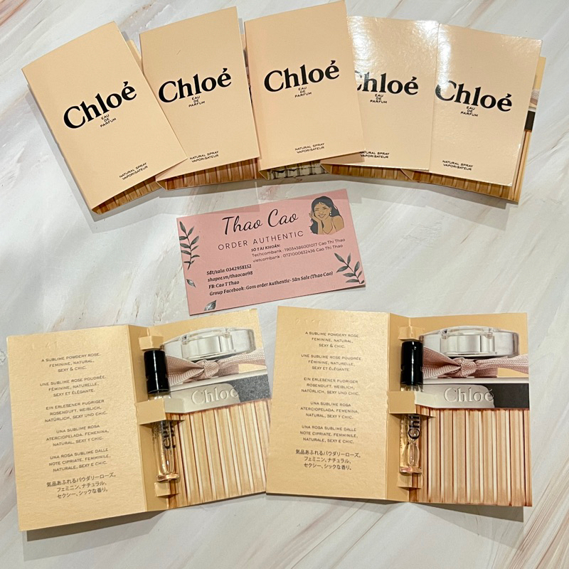 Mẫu thử NƯỚC HOA CHLOE CHLOE EAU DE PARFUM