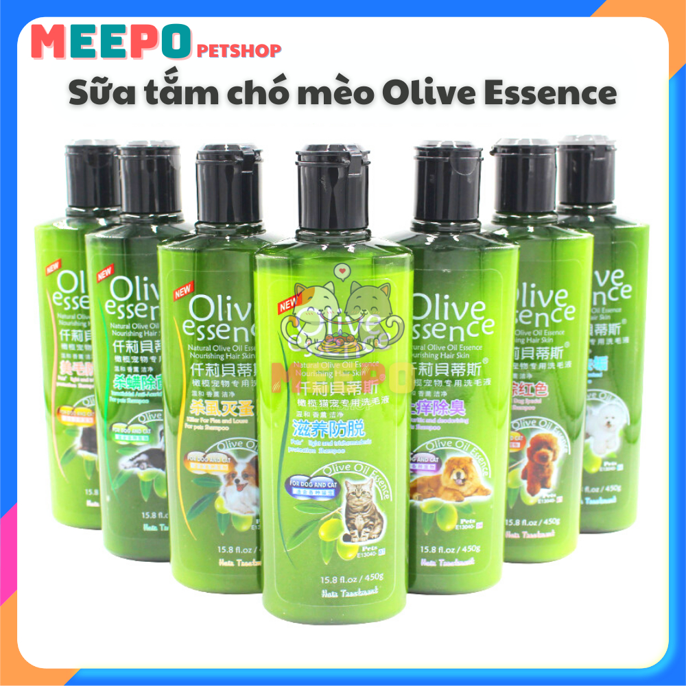 Sữa tắm chó mèo Olive Essence