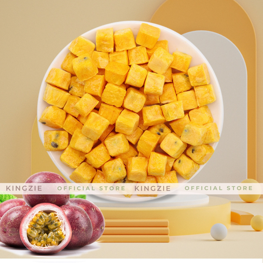 Chanh Dây Sấy Thăng Hoa Thượng Hạng 100gr KINGZIE Giúp Giảm Cân, Đẹp Da, Ngủ Ngon