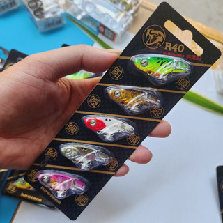 Mồi câu lure, mồi cá sắt R40, R45, R50