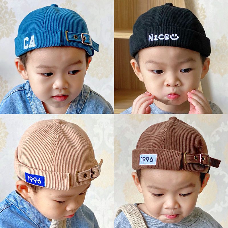 Mũ nón beanie không vành hàn quốc cho bé