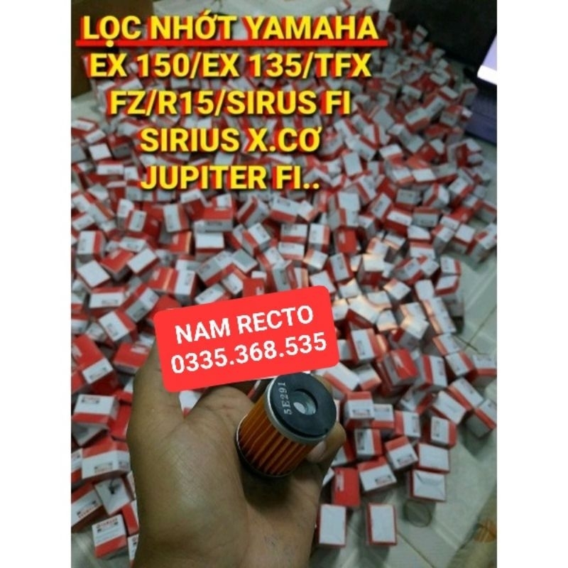 SĨ VÀ LẼ LỌC NHỚT DẦU YAMAHA EXCITER/FZ/TFX/SIRIUS FI/R15/JUPITER/TAURUS - YAMAHA...>>>