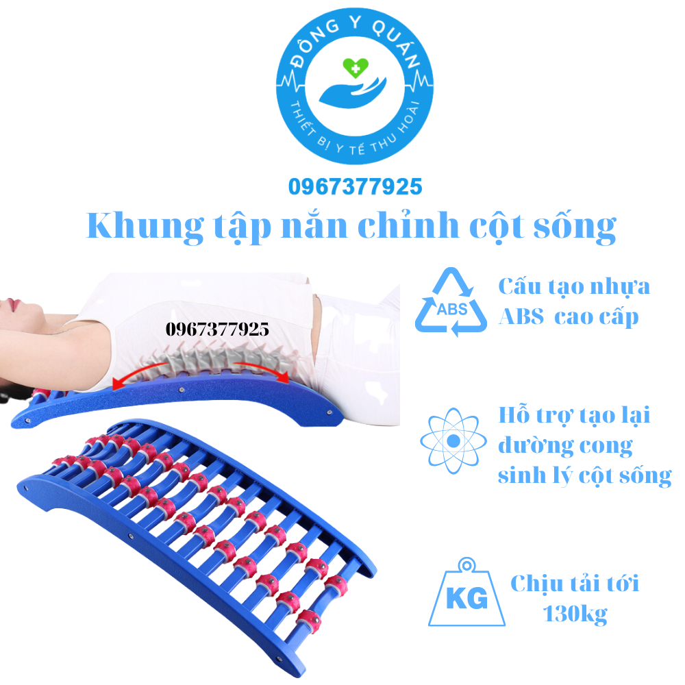 Khung nắn chỉnh cột sống Cao Cấp- Hỗ trợ và tạo hình lại đường cong sinh lý trong các bệnh lý vùng cột sống Thắt Lưng