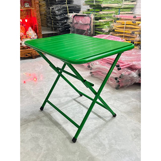 Bàn sắt lá xếp gọn , cà phê , trà sữa