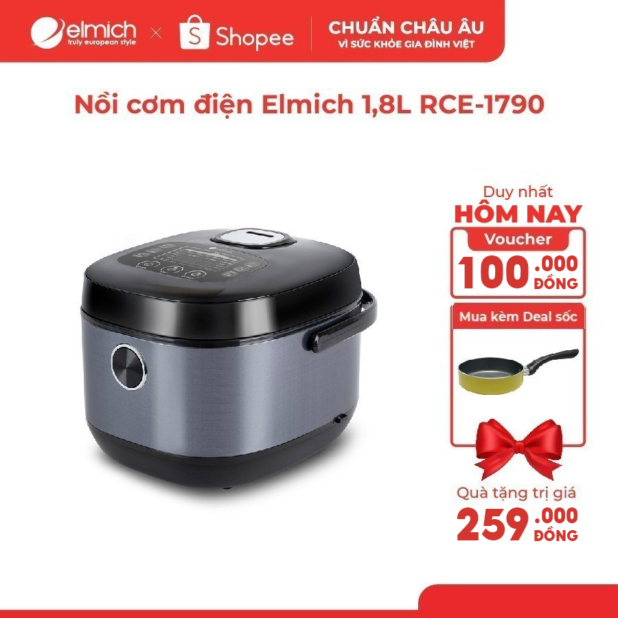 Nồi cơm điện Elmich 1,8L RCE-1790