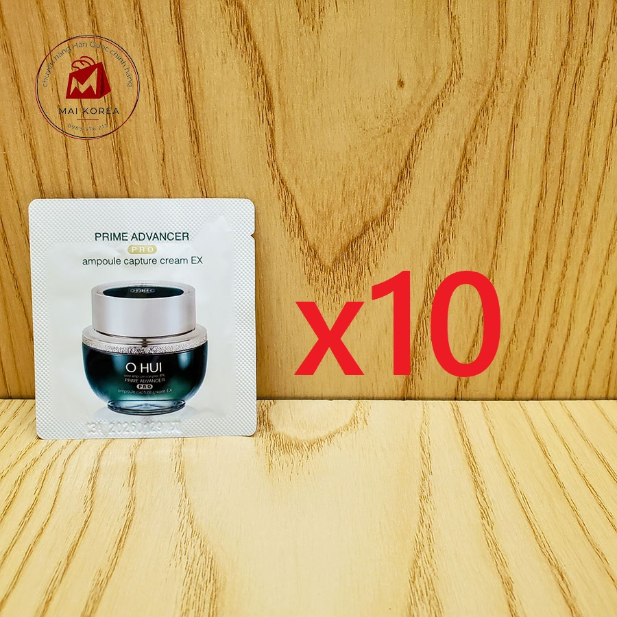 Kem dưỡng OHUI PRIME ADVANCER EX xanh căng bóng da chống lão hóa 10 30 60