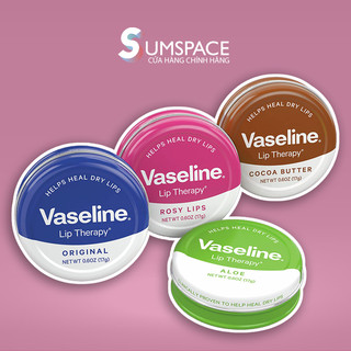 Dưỡng Môi Vaseline Lip Therapy Hộp Thiếc - 20g [Nội Địa Anh]