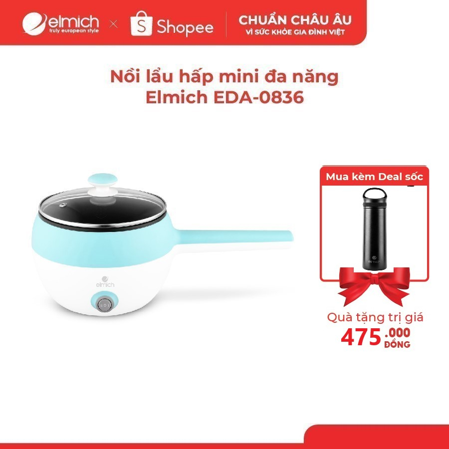 Nồi lẩu hấp mini đa năng Elmich EDA-0836
