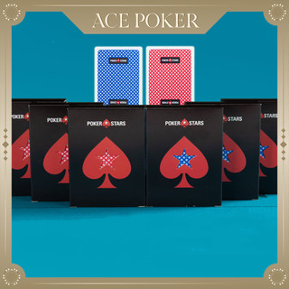 Bài tây nhựa Poker size EYT Poker Star V2, bài poker plastic card Texas Hold'em số to Jumbo chống nước