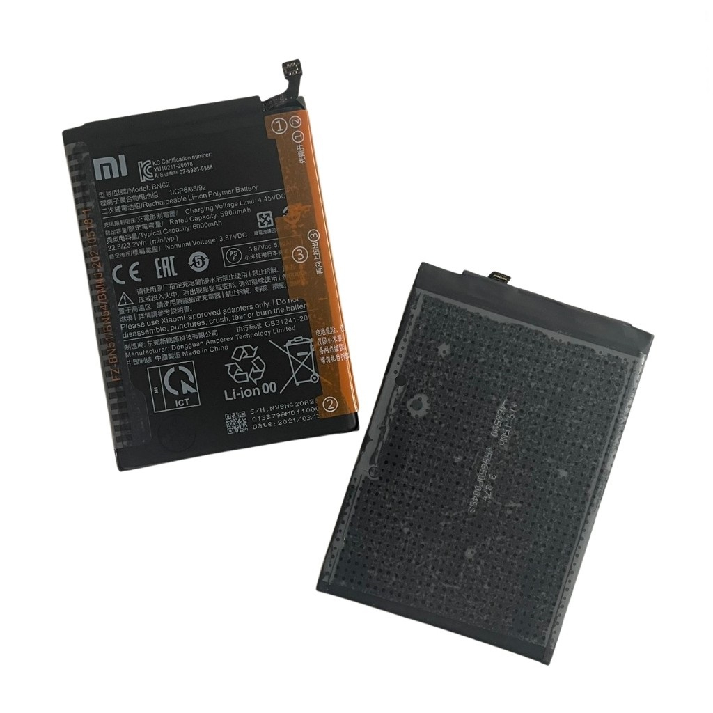 [Hàng Chính Hãng]Pin Xiaomi Poco M3 / Redmi Note 9 4G / BN62 - 6000 mAh Bảo Hành 1 Đổi 1