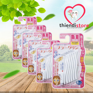 Okamura Combo 5 vỉ bàn chải kẽ răng chất lượng Nhật Bản.