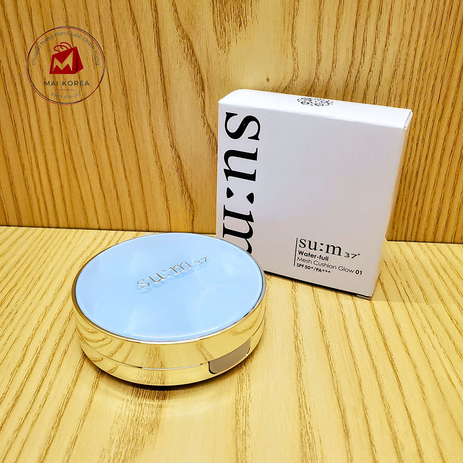 Phấn nước Sum Xanh Water Full Mesh Cushion Glow cho da dầu cao cấp