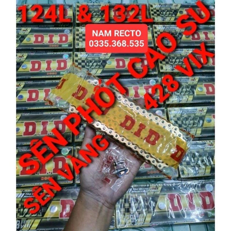SÊN VÀNG DID CÓ PHỐT 428 VIX 124L & 132L CHUẨN THAILAN >>>