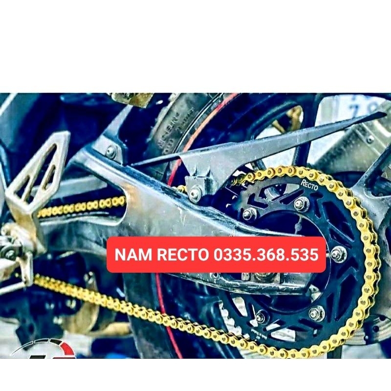 Sên vàng,sên đen chính hãng RECTO [ 124L 132L 9LY 122L 132L 10LY MALAYSIA