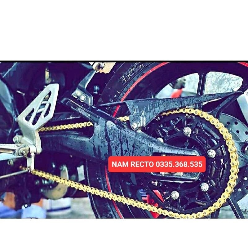 Sên vàng,sên đen chính hãng RECTO [ 124L 132L 9LY 122L 132L 10LY MALAYSIA