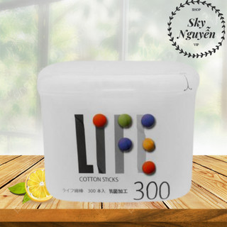 Tăm Bông Life 300 Que Okamura.