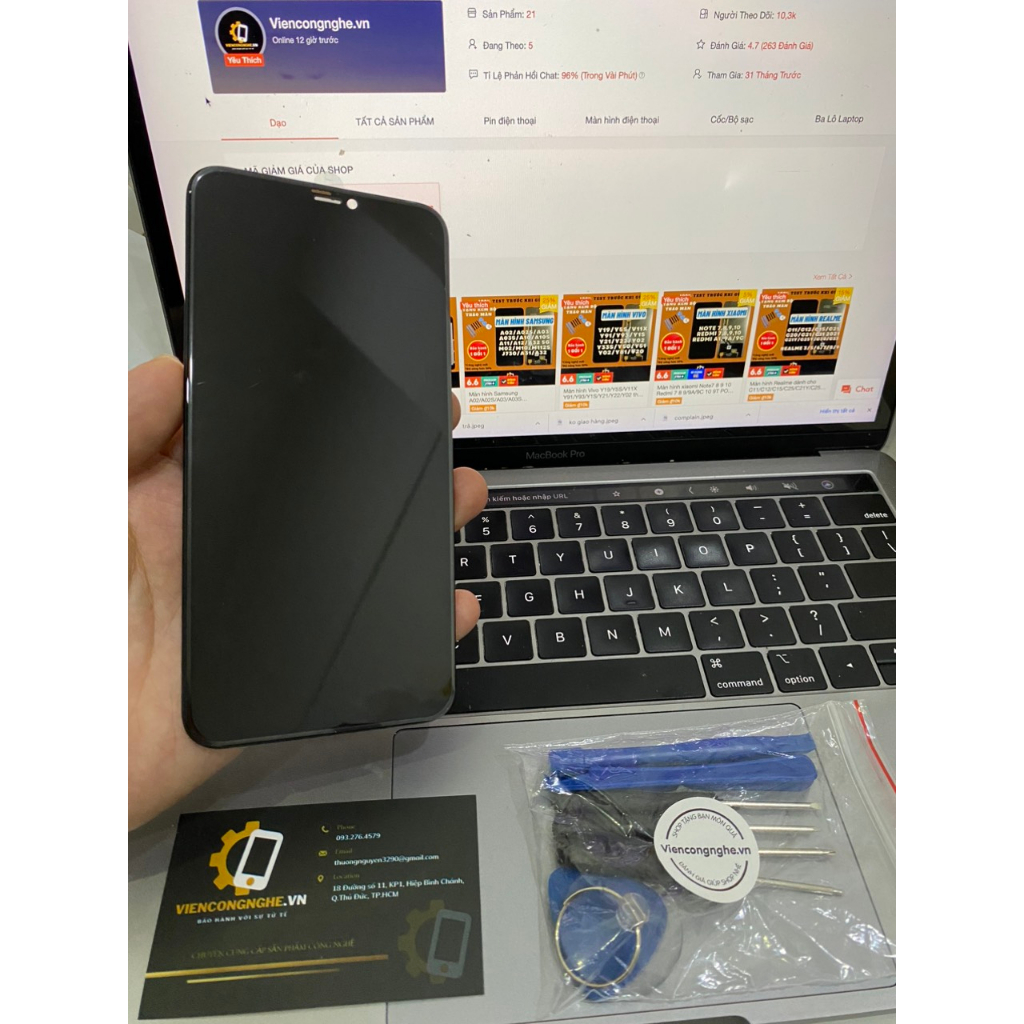 Màn hình thay thế cho 11/11pr/11prm GX và LCD chuẩn