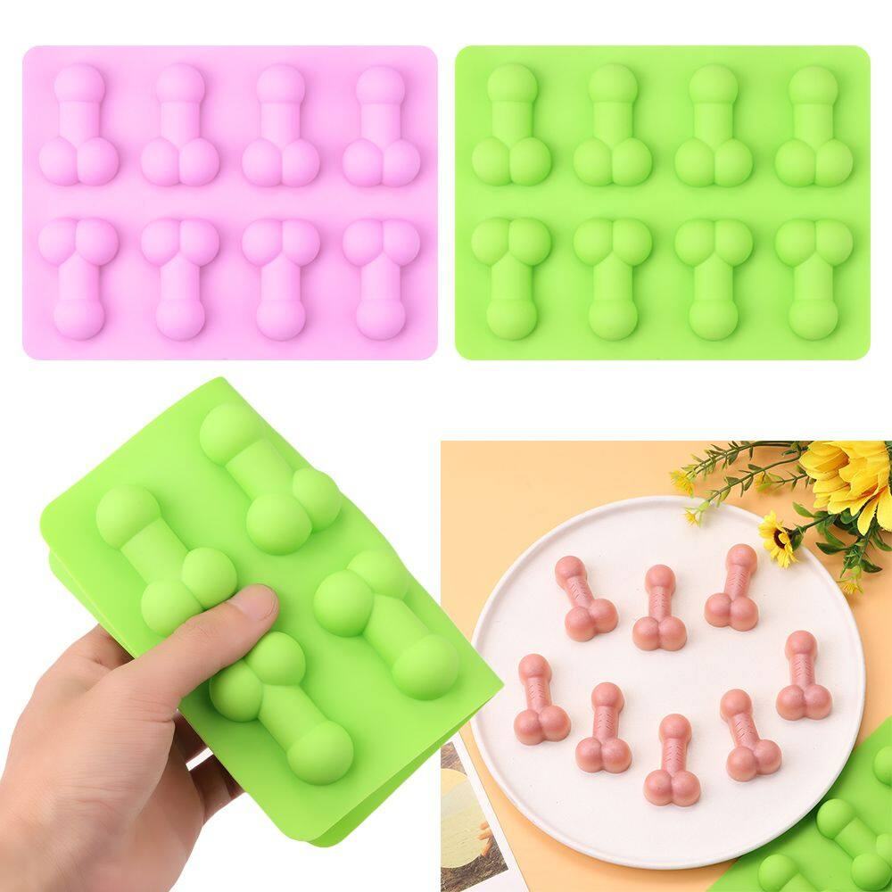 HCM-Khuôn Silicon Hình Con Ciu Dễ Thương Làm Socola, Đậu Hũ Non, Thạch Rau câu, Pudding, Làm Xà Bông CAKESHOP