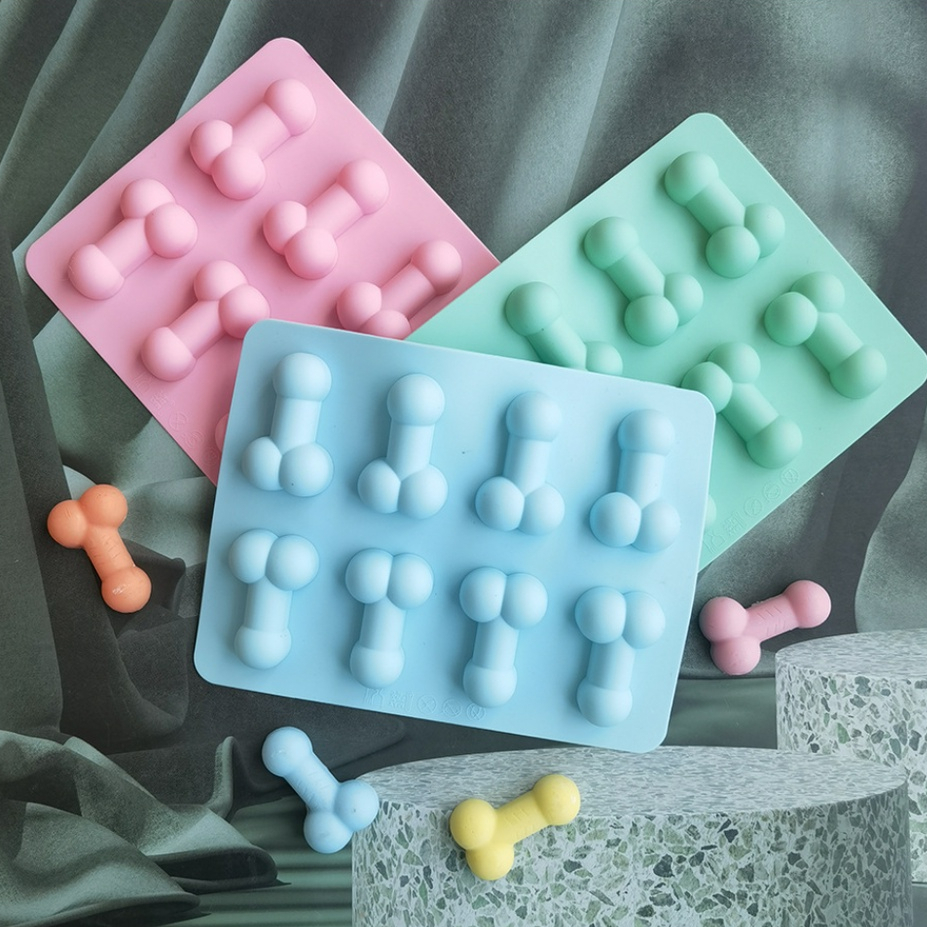 HCM-Khuôn Silicon Hình Con Ciu Dễ Thương Làm Socola, Đậu Hũ Non, Thạch Rau câu, Pudding, Làm Xà Bông CAKESHOP