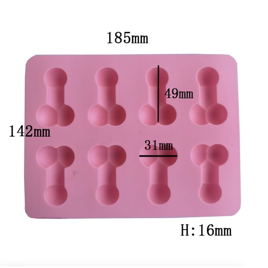 HCM-Khuôn Silicon Hình Con Ciu Dễ Thương Làm Socola, Đậu Hũ Non, Thạch Rau câu, Pudding, Làm Xà Bông CAKESHOP