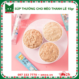 SÚP THƯỞNG CHO MÈO - THANH LẺ 15gr