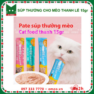 SÚP THƯỞNG CHO MÈO - THANH LẺ 15gr