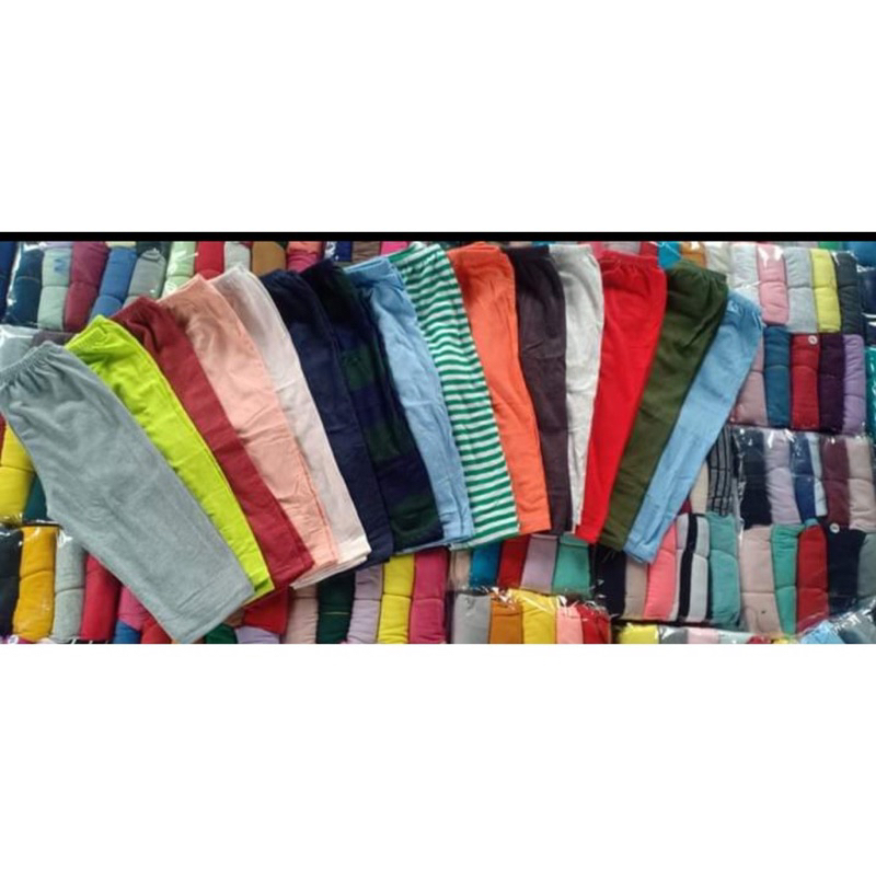 Deal 1k | Legging thun chất co giãn mát mẻ thoáng cho bé 7-17kg