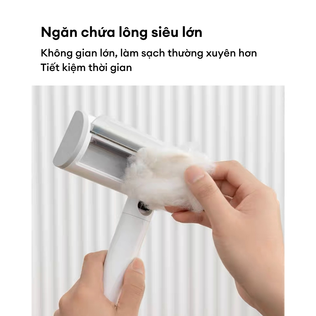 Cây lăn lông chó mèo tĩnh điện hút lông vĩnh cửu đa năng Mooki Pet