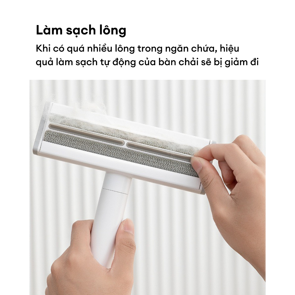 Cây lăn lông chó mèo tĩnh điện hút lông vĩnh cửu đa năng Mooki Pet