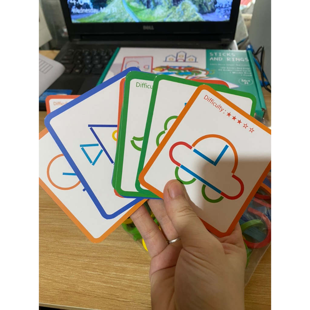 Đồ chơi xếp hình tư duy 3D Montessori vui nhộn dành cho bé kích thích trí tưởng tượng, sáng tạo