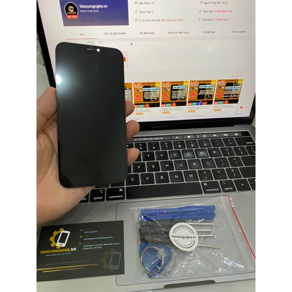 Màn hình thay thế cho 12/12pr/12prm GX và LCD chuẩn