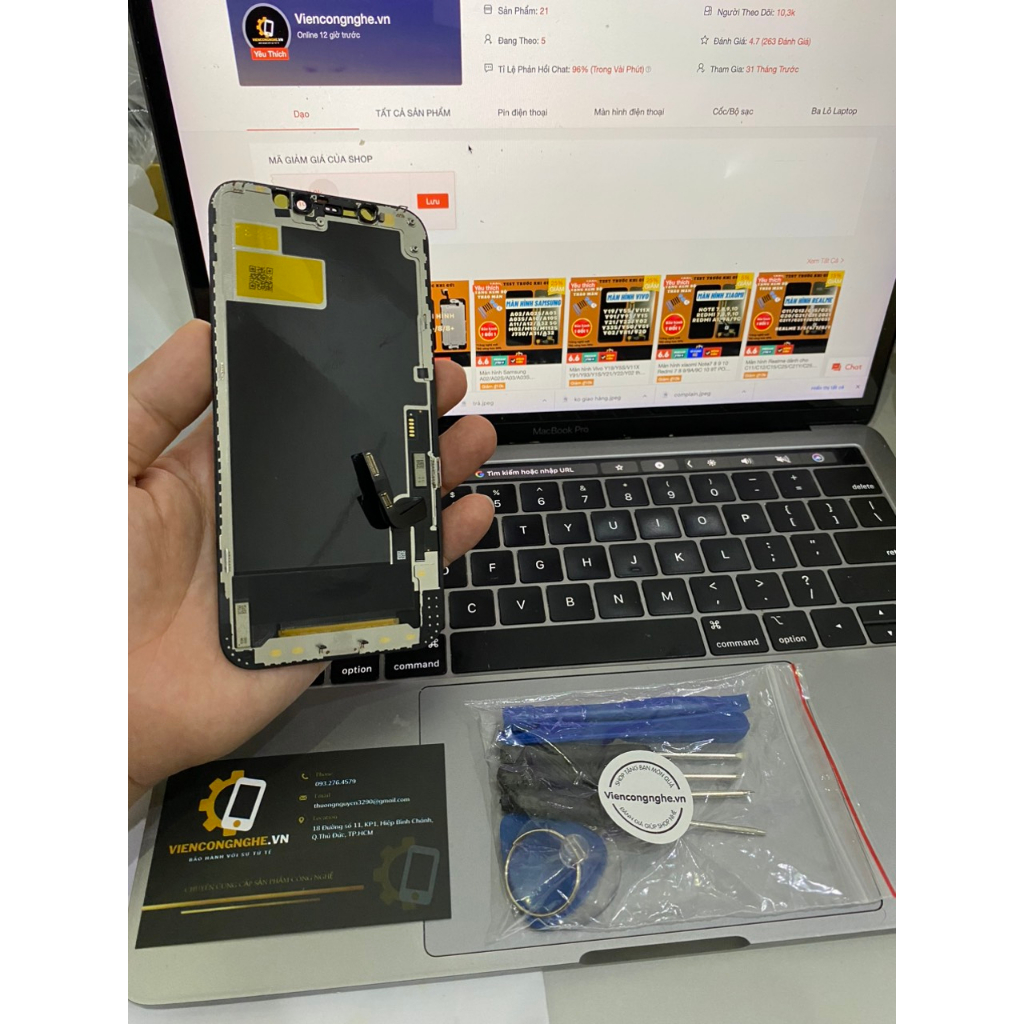 Màn hình thay thế cho 12/12pr/12prm GX và LCD chuẩn