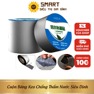 Cuộn Băng Keo Chống Thấm Nước Chống Dột Siêu Dính, băng keo siêu dính chống thấm trần bê tông, chống thấm