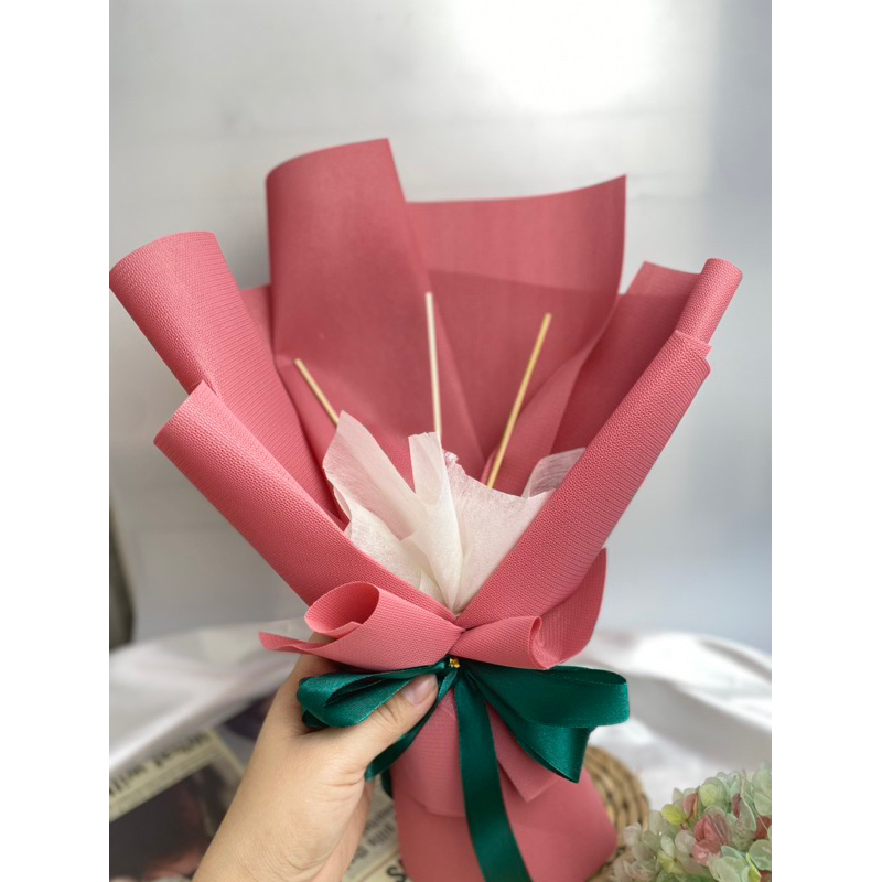 Cốt cắm hoa sáp 3bông-10bông