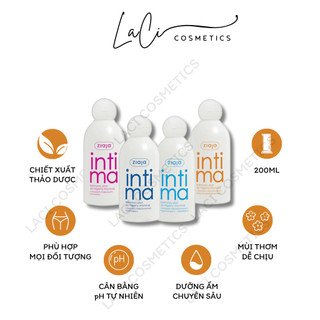 Dung dịch vệ sinh phụ nữ Intima Ziaja Balan 200ml