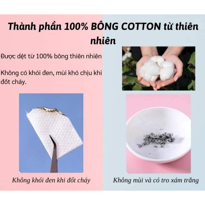 Khăn lau mặt dùng 1 lần lau khô, lau ướt, Khăn giấy đa năng