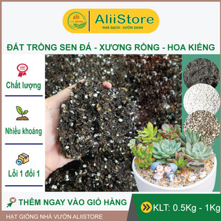 Đất trồng sen đá, xương rồng - đất trồng cây - đất trồng rau - đất trồng hoa kiểng cao cấp