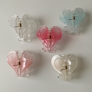 Kẹp tóc hình trái tim Modleaf Heart pin Hàn Quốc