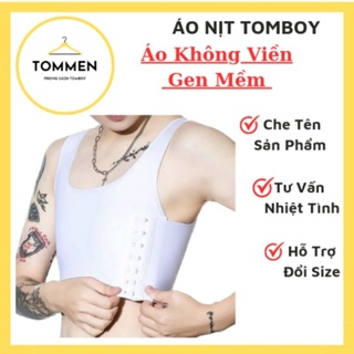 Áo Nịt Ngực Tomboy shop TOMMEN Ngắn Không Viền Lót Mềm Dễ Chịu, Không Lộ Viền