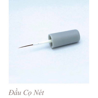 Đầu cọ thay chai sơn cọ nét gel và cọ nét sơn thường