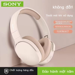 Tai nghe Sony Bluetooth âm thanh nổi giảm ồn thoải mái chống thấm nước có mic thích hợp cho Android IOS PC
