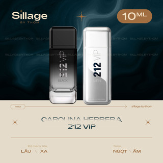 212 vip edt | 212 vip black edp | mẫu thử nước hoa nam