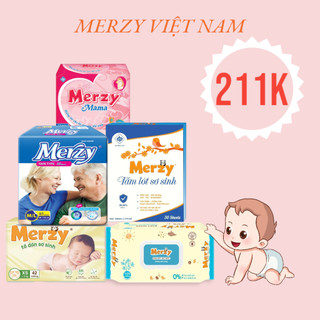 Combo đi sinh mẹ và bé merzy 5 món siêu tiện lợi siêu tiết kiệm