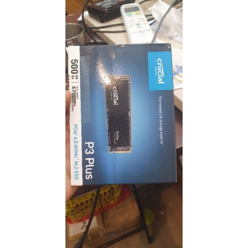 Ổ cứng SSD Crucial P3 Plus - 500Gb / 1TB M2 2280 PCIe Gen4x4 - Bảo hành 60 tháng