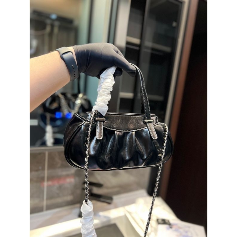 Túi xách nữ C.N da mịn quai túi vồng cao sang chảnh sz28cm fullbox